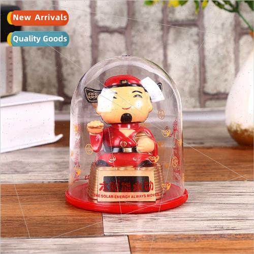 Solar nodding doll master indoor desktop ornaments beckoning