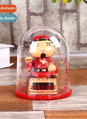 Solar nodding doll master indoor desktop ornaments beckoning