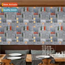 Wallpaper SA-1013 stone tile 45cm bedroom living room backgr