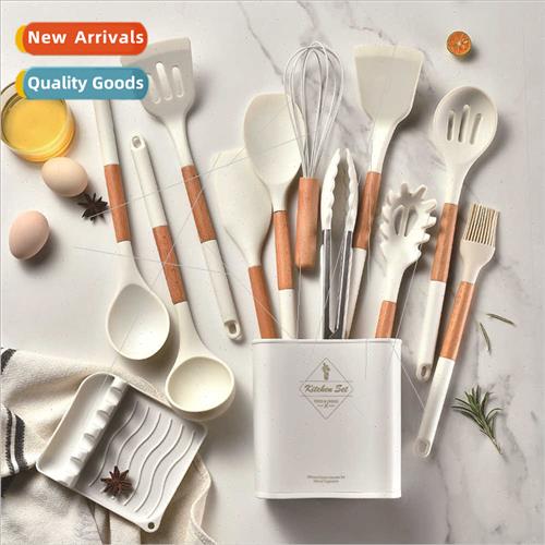 licone Kchenware 12PCS Set wh Non-Slip Tailgate Cooking Spat