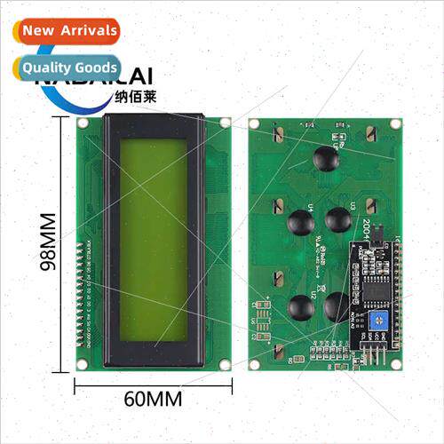 IIC I2C 2004 LCD2004 LCD Module Blue Screen Green Screen适用
