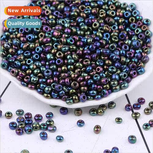 Glass al color millet beads diy weaving bracelet necklace lo