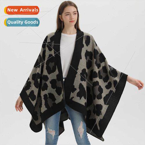 Europe Uned States Ms. leopard large shawl new fall winter b