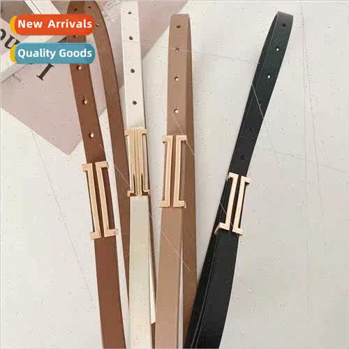 Korea thin small belt female decorative ins wind fashion sim