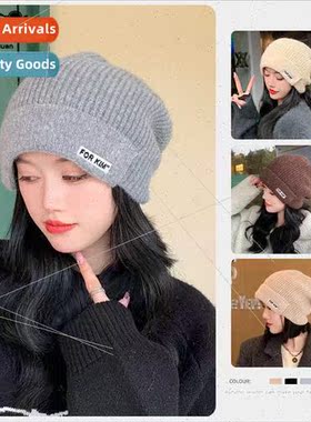 8366 hat female fashion stacked cap Korean  monthly cap head