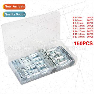 150PCS Boxed Double Earring Hoops Galvanized Clamps Sealing