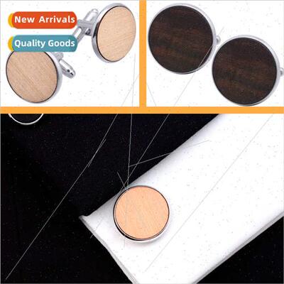 Natural environmental protection tiger skin log French cuffl