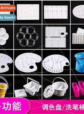 Berens Color Palette Whe Large Plum Plastic Palette Art Draw