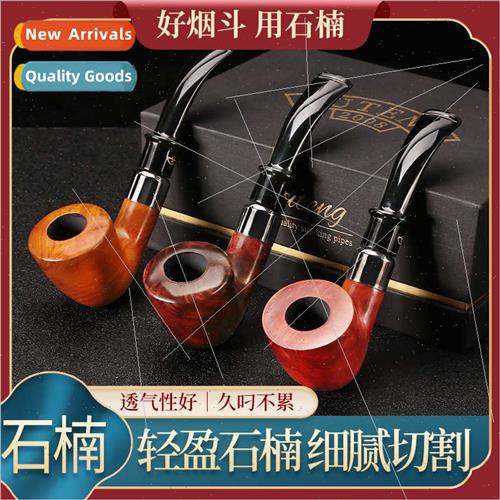 Pipe  imported briar root material handmade tobacco pipe cla