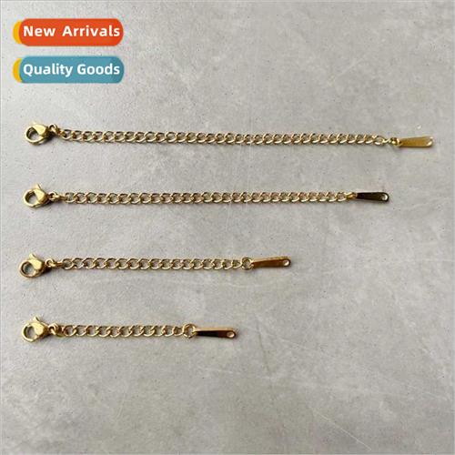 Stainless tail chain adjustable chain diy jewelry trinket ac