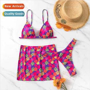 bikini three backless new spl sexy swimsu Europe 2023 piece