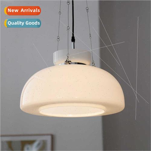 Scandinavian French Cream Glass Chandelier Bedroom Bedside L