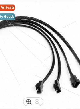 Computer Fan Cable Adapter Cable HUB 4 Pin One Quad Small 4P