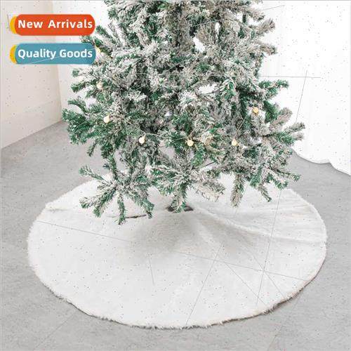 Christmas Day Supplies Plush Tree Skirt Whe Rolled Christmas
