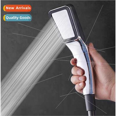 300 holes bathroom pressurized shower head square handheld s