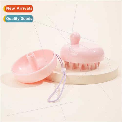 Portable clean shampoo artifact silicone shampoo brush home