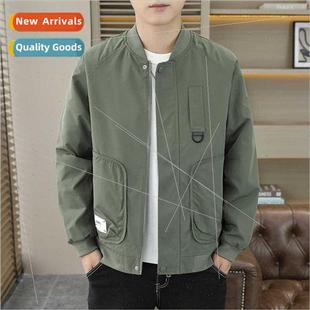 2023 new casual coat work men fall Jacket spring