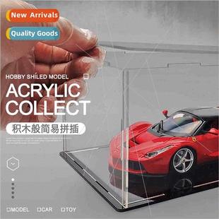 display box desktop dust decor model storage car Acrylic toy