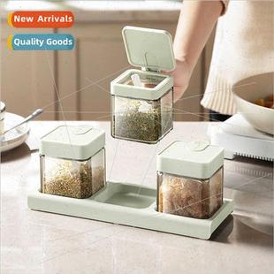 jar household food Transparent box spice grade glass