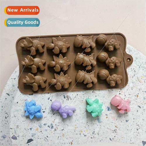 licone 12 dinosaur chocolate cake jelly pudding soap cake mo