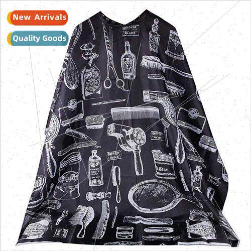 mple design pattern beauty salon cloth barber  hair cut hair