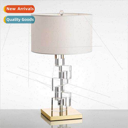 American light luxury living room table lamp creative transp