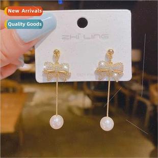 2023 fall winter 925 new needle earrings fas silver