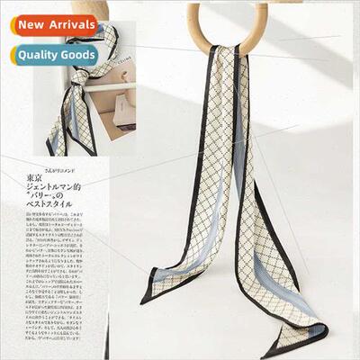 terary spring summer long simulation silk scarf hairbfemale