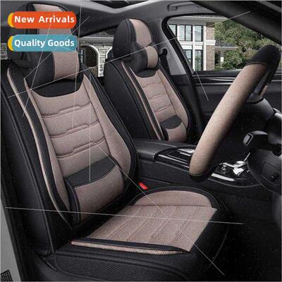 2019 new all-inclusive hemp material solid waist paragraph f