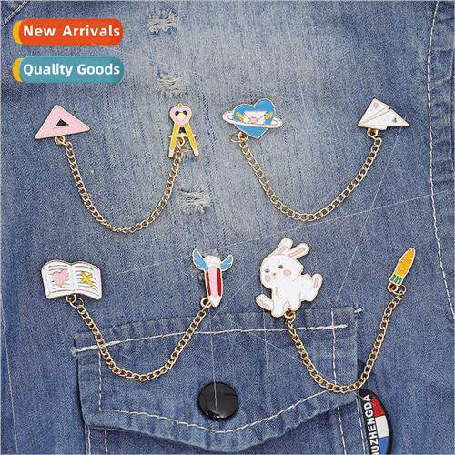 Europe Uned States new brooch cartoon versatile book station