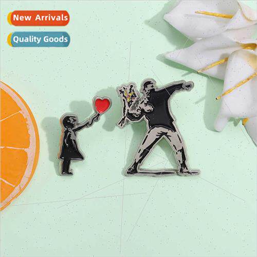 Europe Uned States retro baround cartoon love character mode