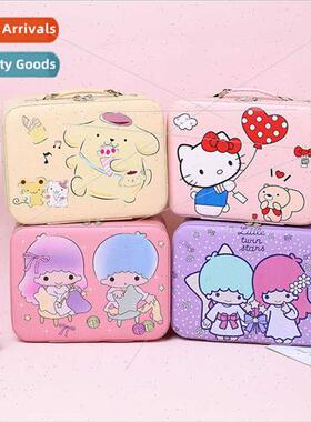 Cute cartoon Kulome makeup box desktop plus size PU leather