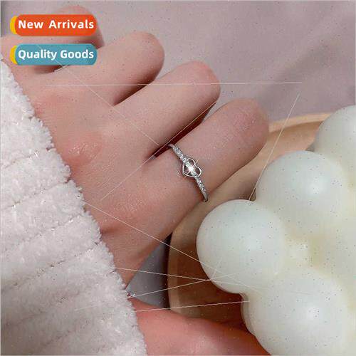 Love zirconia ring female fashion simple girlfriends afdable