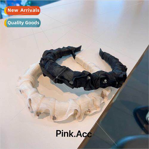 retro ins sense full pleats high skull top bud full drill he