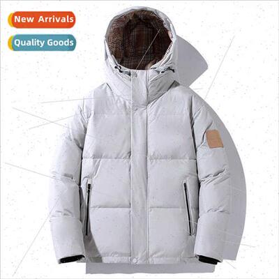 2023 new winter down jacket men American nd youth bread clot