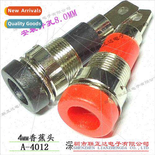 4mm Banana Head Female Socket Threaded Panel Mount Banana So