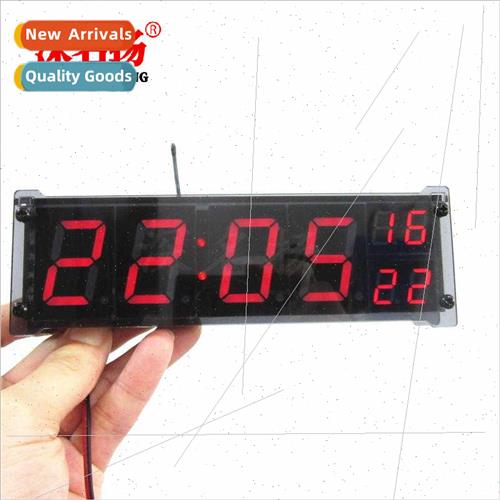 1.2 Inch Digal Tube Electronic Clock Crystal Case 9 Levels A