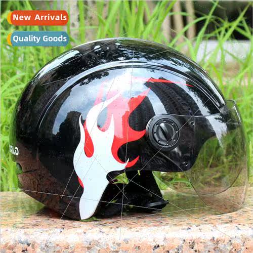 Summer electric car helmet riding men women children motorcy