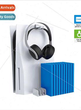 PS5 Game Console Headset Hook + 13 PS5 Game Card Case PS5 Ga