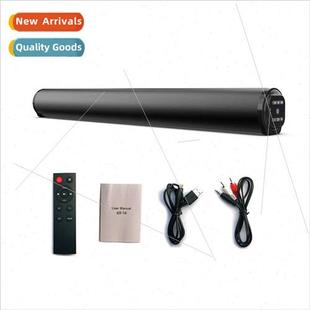 bluetooth rem cylinder metal speaker bar sound 5.0 New