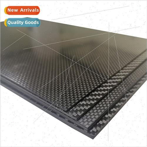 400mm X 200mm Real Carbon Fiber Plate Panel Sheets 0.5mm 1mm