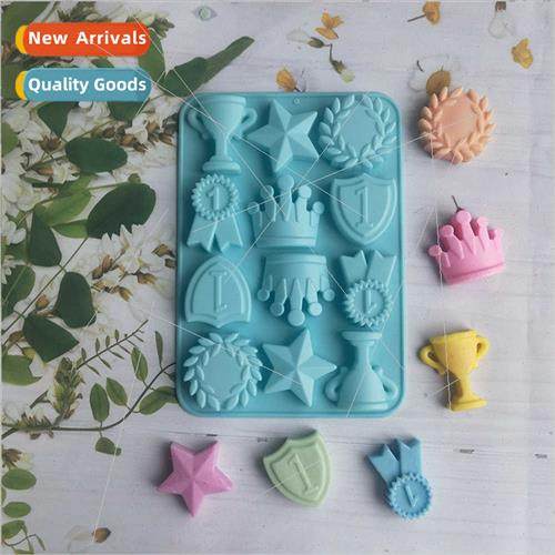 Golden Cup 440 Chocolate licone Mold Cake Pudding Dessert Mo