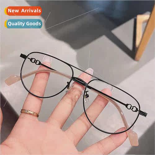 new sunglasses female tide fashion round frame sunshade sung