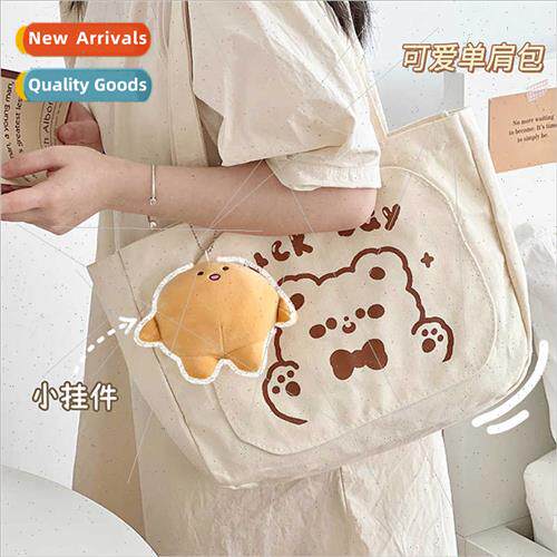 ins mple Versatile Shoulder Bag Canvas Bag College Students
