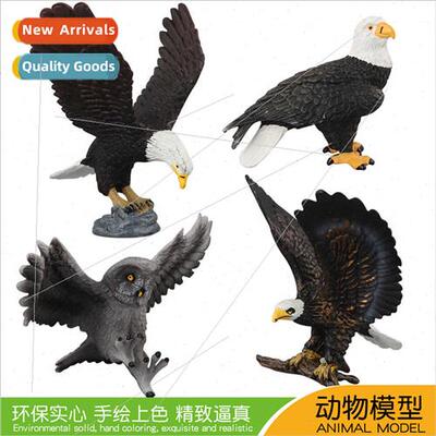 Animal wildlife toys raptors model bald eagle owls