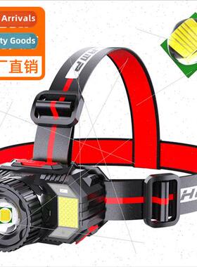 New LED rotating zoom T6 headlamp outdoor lighting night fis