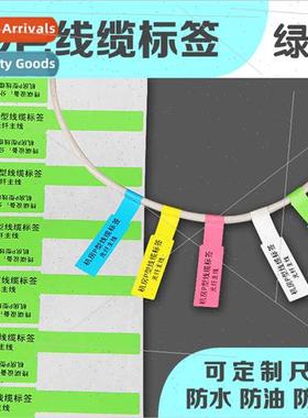 Knife network cable tags computer room cabling tags communic