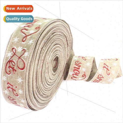 New 2 meters Christmas ribbon DIY handmade Christmas decorat