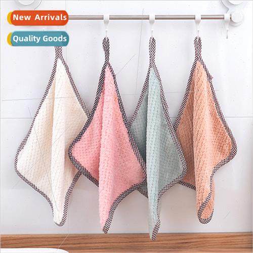 Pineapple pattern double-sided absorbent wipes thickened tow