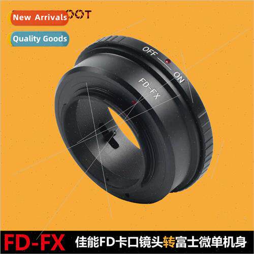 FD-FX adapter ring  Ca FD-mount lenses to Fuji FX-mount micr